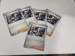 Pokemon Hilda Trainer Cards Set of 5 - Image 1