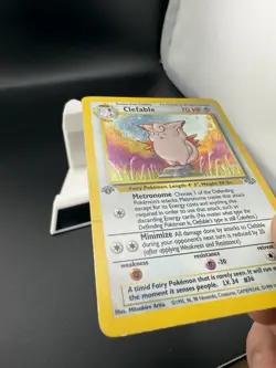 Clefable 1/64 1st Edition Holo Rare Pokemon TCG Jungle - Image 4