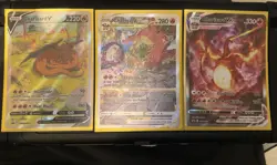 Pokemon TCG Charizard Promo Set SWSH260 SWSH261 SWSH262 VMAX VSTAR V - Image 1