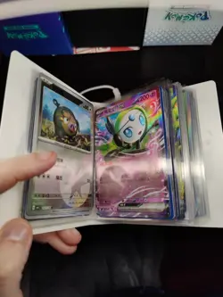 Pokemon Binder Lot Chinese/Korean Holo V Ex Pokeball And More - Image 5