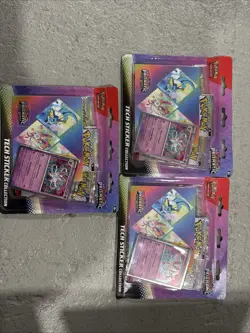 Pokemon Prismatic Evolutions Tech Sticker Collection - Image 1