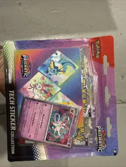 Pokemon Prismatic Evolutions Tech Sticker Collection - Image 3