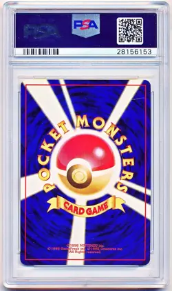 1996 Pokemon Japanese Basic Base Set Alakazam Holo #65 PSA 10 - POP 553 - Image 2