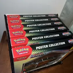 LOT OF 6 Pokemon TCG Prismatic Evolutions Poster Collection Box Sealed - Image 2