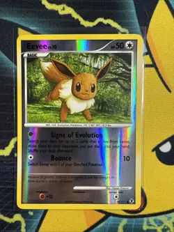 Pokemon Eevee 59/111 Rising Rivals Reverse Holo - Image 1