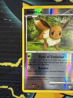 Pokemon Eevee 59/111 Rising Rivals Reverse Holo - Image 2