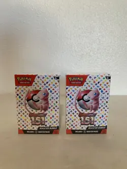 Pokemon TCG Scarlet and Violet 151 Booster Bundle Sealed/New Lot of 2 820650853210 - Image 1