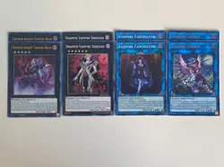 Yugioh Vampire Deck Genesis Scarlet Scourge Zombie Master Voivode Lord Free Pack - Image 2