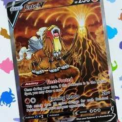 Entei V GG36/GG70 Crown Zenith NM Pokemon Card - Image 2