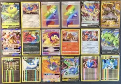 Pokemon• 18 Card Lot • 'Recessive Trades' Theme • Birdie TAG TEAM • LP-HP - Image 1