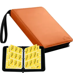 Baseball Card Binder with Sleeves, Sports Card Binder Collectible Trading Car... - Image 2