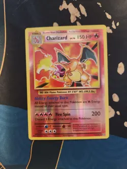 Charizard 11/108 Evolutions Reverse Holo Pokemon Trading Card Game - Image 1