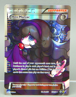 Pokemon TCG 2017 Hex Maniac 75a/98 Alternate Art Promo Card - Image 1