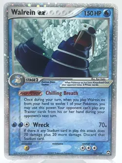 Welrein ex 98/108 Power Keepers Holo Ultra Rare Vintage Pokemon TCG Card - Image 1