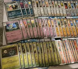 Pokemon TCG Scarlet And Violet Base Set 51% Complete, No Duplicates 204 cards - Image 1