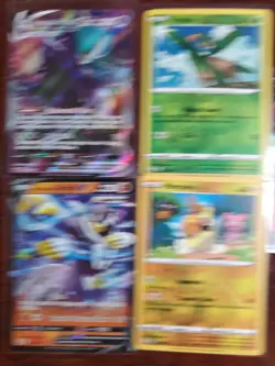 Pokemon 5 Card Lot Holos EX, V And Rare Cards , Great Value Set Building Lot9 - Image 2