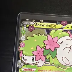 Pokemon Shaymin EX XY148 XY Black Star Promo Black Star 2016 Card - Image 5