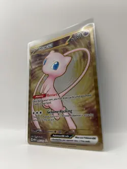 Mew ex 151 Gold Metal Card 205/165 Sv: Scarlet & Violet 151 UPC PROMO POKEMON - Image 3