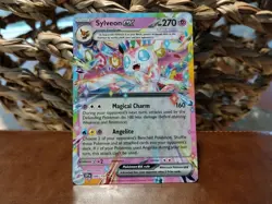 Sylveon ex 086/191 Surging Sparks Holo Double Rare Pokemon Card NM - Image 1
