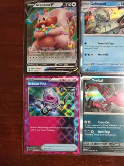 Pokemon 5 Card Lot Holos EX, V And Rare Cards , Great Value Set Building Lot7 - Image 2