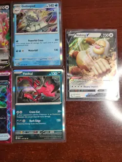 Pokemon 5 Card Lot Holos EX, V And Rare Cards , Great Value Set Building Lot7 - Image 3