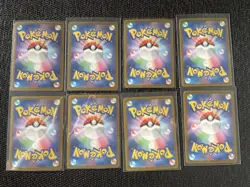 Pokemon Card Lot 8x Japanese AR Art Rare Cards - Image 2