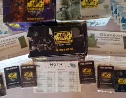 Rare Star Wars SWCCG CCG Decipher Empty Boxes Card Lists Rules Packs Etc Lot - Image 2