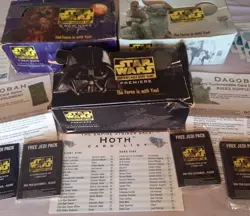 Rare Star Wars SWCCG CCG Decipher Empty Boxes Card Lists Rules Packs Etc Lot - Image 3