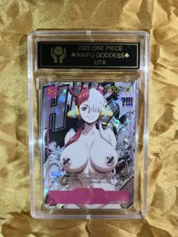 UTA One Piece Anime Waifu Goddess CUSTOM CARD Gold/Black label - Image 3