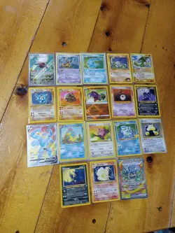 Pokemon Vintage Card Collection Lot 18 vintage holos english Machamp First Ed - Image 1