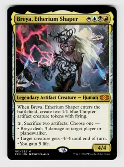 Double Masters Breya, Etherium Shaper 192 Legendary Artifact Creature - Human M - Image 1