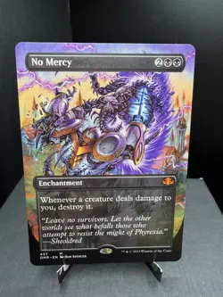 MTG Dominaria Remastered No Mercy Borderless Regular Mythic NM! - Image 1