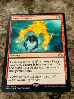 HEAT SHIMMER Magic the Gathering MTG Double Masters - Image 1
