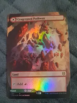 Cragcrown Pathway (Borderless) Zendikar Rising Foil - Image 2