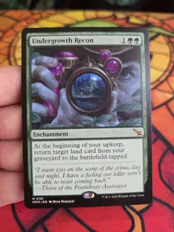 Undergrowth Recon Murders at Karlov Manor MTG MINT - Image 1