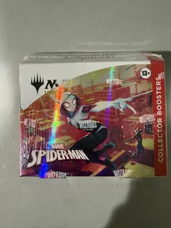 Magic: The Gathering Marvel’s Spider-Man Collector Booster Box 12 Packs Sealed - Image 1