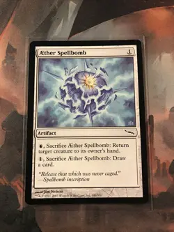 MTG Aether Spellbomb Mirrodin 141/306 LP - Image 1