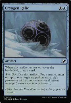 Cryogen Relic Foil C - Edge of Eternities #52 MTG - Image 1