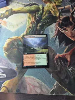 Wooded Foothills Extended Art Regular - Modern Horizons 3 MTG-NM - Image 1