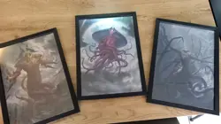 Magic The Gathering Modern Horizons 3 Eldrazi Titan's Framed Foil Poster Set - Image 2