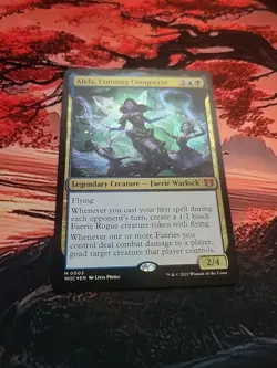 Alela, Cunning Conqueror Commander: Wilds of Eldraine Foil - Image 1