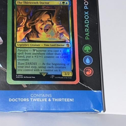 Magic The Gathering Universes Beyond Dr. Who Commander Deck Doctors 12 and 13 - Image 3