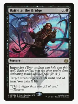 Battle at the Bridge | MTG AER | Artifact Improvise X-Spell Removal EDH | LP - Image 1