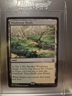 Mtg Magic: The Gathering- Windswept Heath -Khans Of Tarkir #248/269 MINT - Image 1
