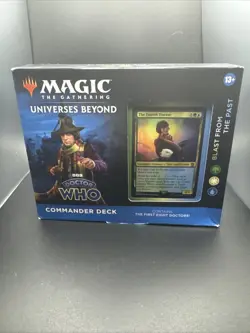 Magic The Gathering Univ. Beyond Doctor Who Commander Deck Blast From the Past - Image 1
