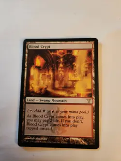 MTG Blood Crypt - ( Dissension ) - Image 2