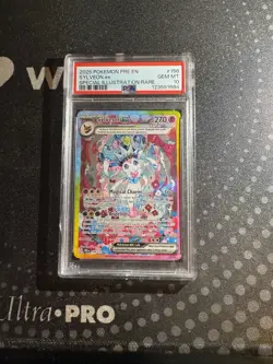 Pokemon Prismatic Evolutions Sylveon EX Sir 156/131 PSA 10 Gem Mint - Image 2