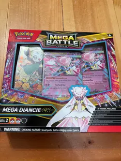 Pokemon TCG: Mega Battle Deck Mega Diancie ex Box - Image 1