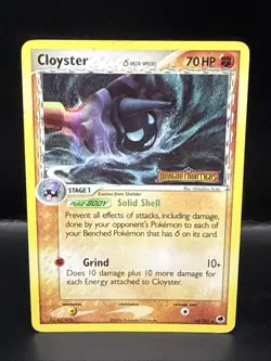 Pokemon Cloyster (Delta Species) 14/101 Dragon Frontiers Stamped Reverse Holo - Image 1