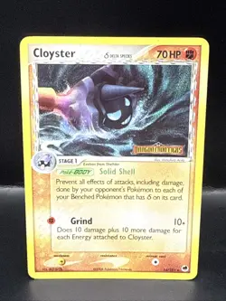 Pokemon Cloyster (Delta Species) 14/101 Dragon Frontiers Stamped Reverse Holo - Image 2